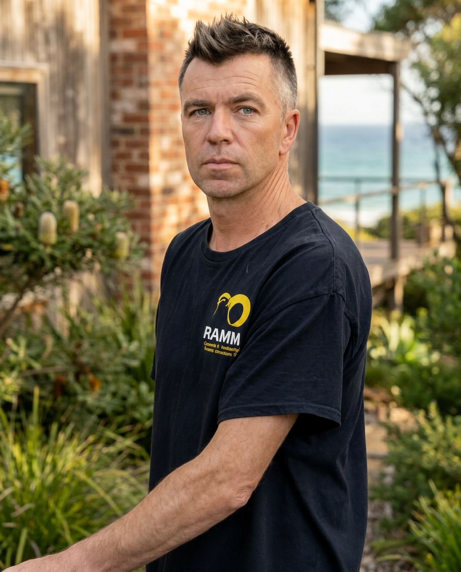 Portrait of your RAMM handyman on the Mornington Peninsula